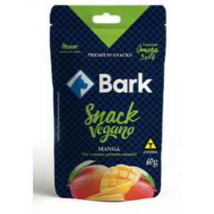 Snack Vegano Bark para Cães Sabor Manga - 60g